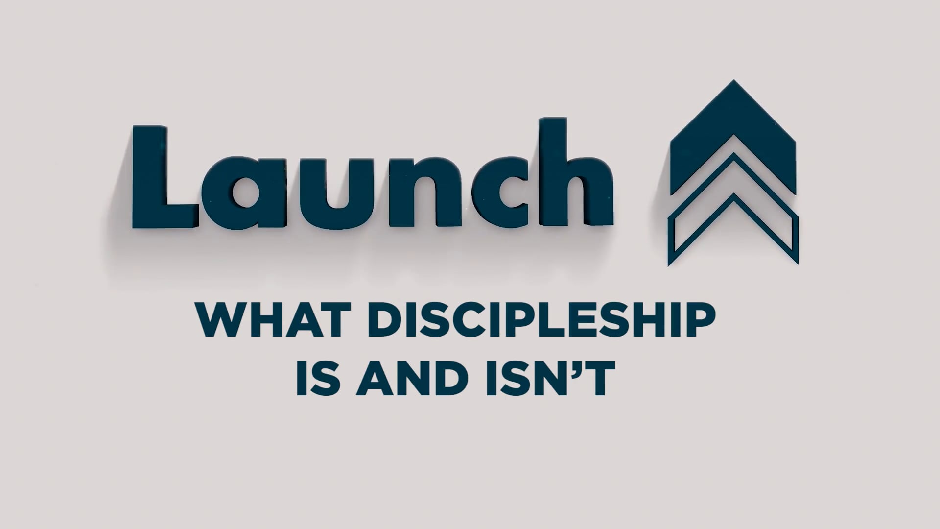 What Discipleship Is and Isn’t - Teaching